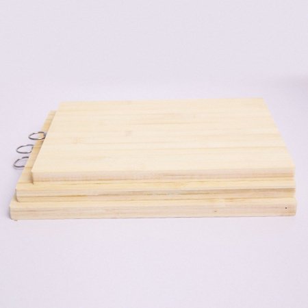 Натуральная доска для резки из бамбука фотография