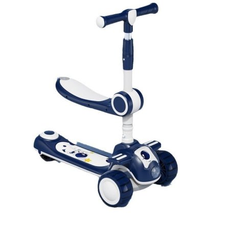 Детский трехколесный скейтборд фото