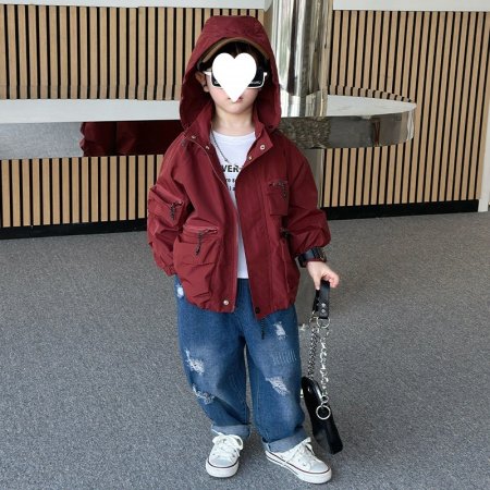 Детский плащ с капюшоном изображение