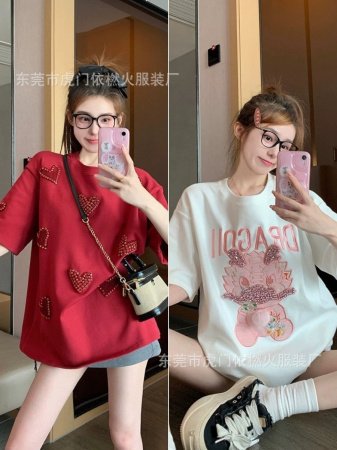 Футболка с коротким рукавом из 100% хлопка 2023 летней коллекции фотография