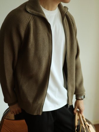 Мужская толстовка с молнией и высоким воротником изображение