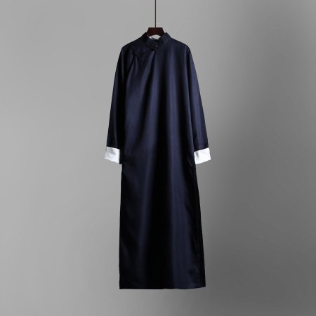 Мужская национальная рубашка с длинным рукавом изображение