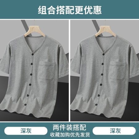 Короткий рукав T-рубашка для мужчин среднего возраста фото