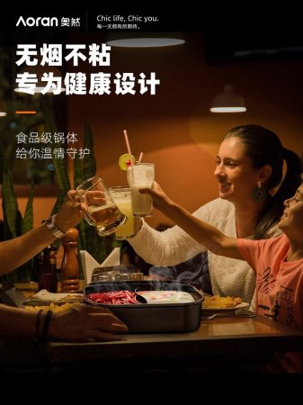 Многофункциональная сковорода для жарки и гриля изображение