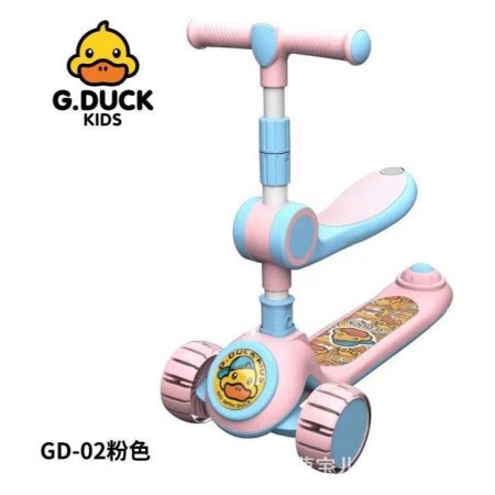 Детский трехколесный самокат G.Duck изображение
