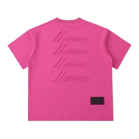 Летняя футболка с высоким уровнем деталей WE11DONE фото