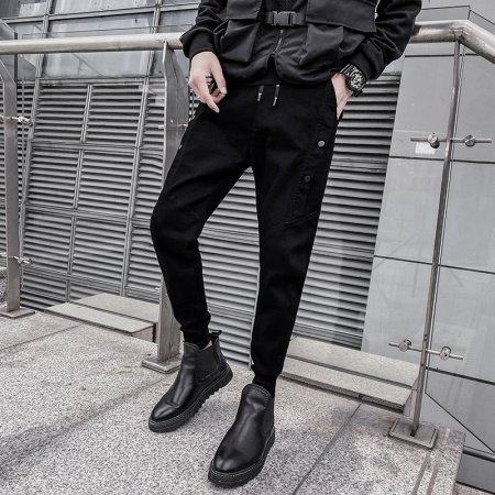 Джинсы мужские весна-лето 2024 изображение