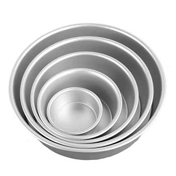 Алюминиевая форма для выпечки чизкейков и пирогов изображение