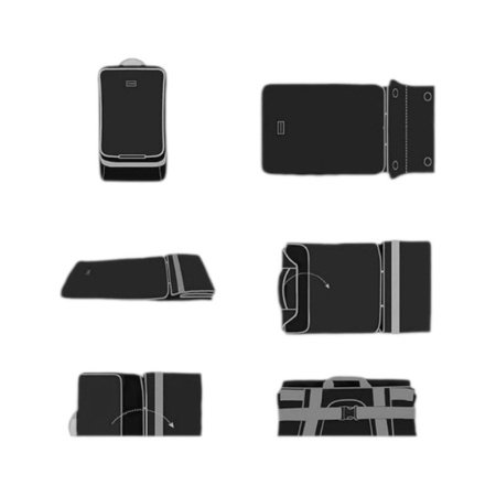 Автомобильная сумка для безопасного хранения детского автокресла фото