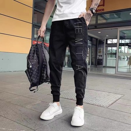 Джинсы мужские весна-лето 2024 изображение