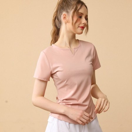 Летняя футболка с коротким рукавом для женщин изображение