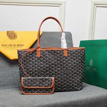 Goyard Тот-бэг из натуральной кожи фото