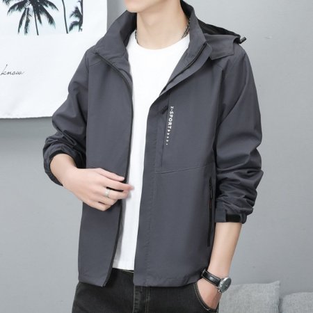 Мужская куртка с защитой от ветра и воды изображение