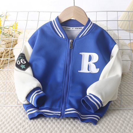 Детская куртка-бомбер весенне-осенняя фото