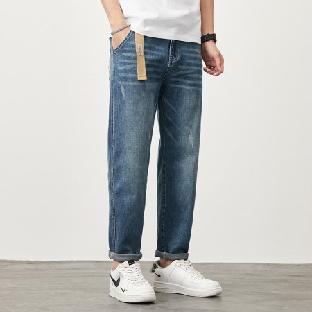 Мужские джинсы весна-лето изображение