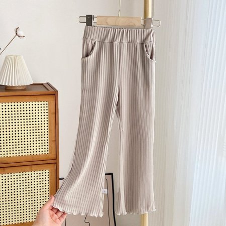 Детские летние брюки с широкими штанинами фотография