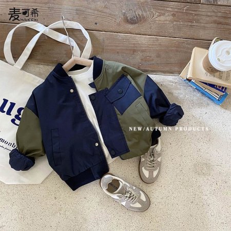 Детская куртка для мальчика 2023 новая модель изображение