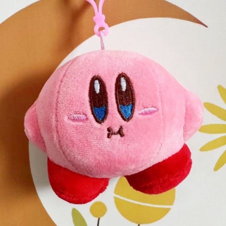 Мягкая игрушка Кирби с различными аксессуарами изображение