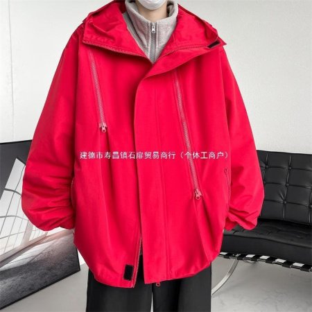 Мужская куртка с тройным слоем фото