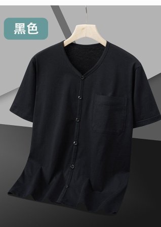 Короткий рукав T-рубашка для мужчин среднего возраста фото