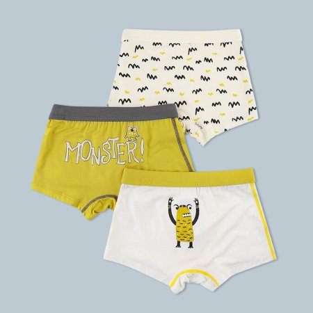 Детские трусы-боксеры из модала для мальчиков фотография