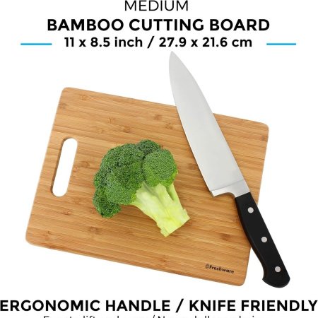 Натуральная доска для резки из бамбука фотография