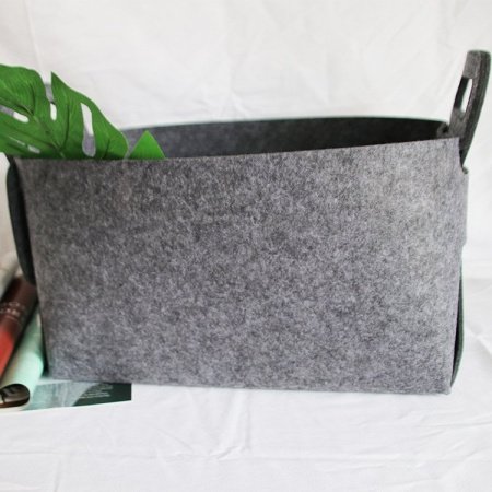 Многофункциональная складная корзина для хранения из войлока фотография