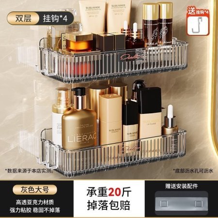 Полка для ванной комнаты из акрила фотография