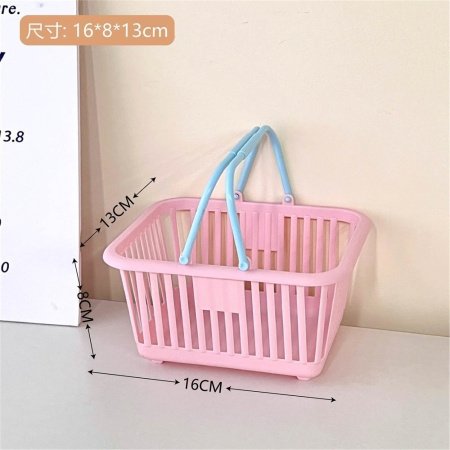 Многоцветная корзина для хранения фото