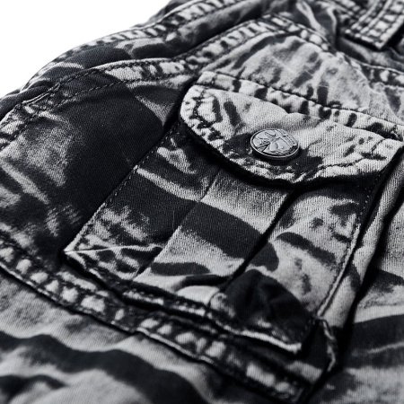 Мужские брюки военного стиля с карманами изображение