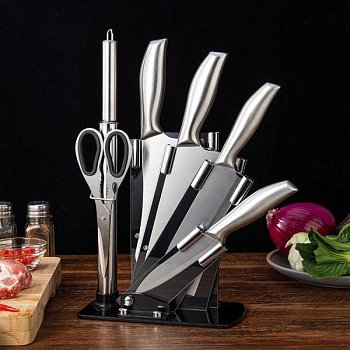 Набор кухонных ножей из 7 предметов изображение