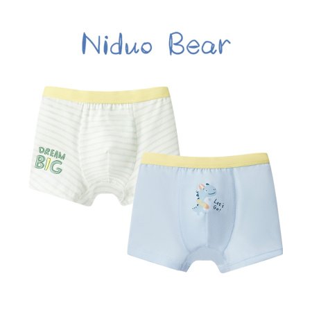 Набор мужских детских трусов из чистого хлопка изображение