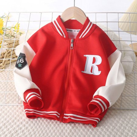 Детская куртка-бомбер весенне-осенняя фото