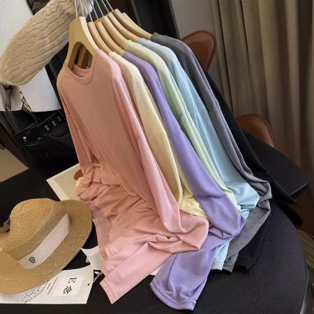 Футболка с длинным рукавом и защитой от солнца фото