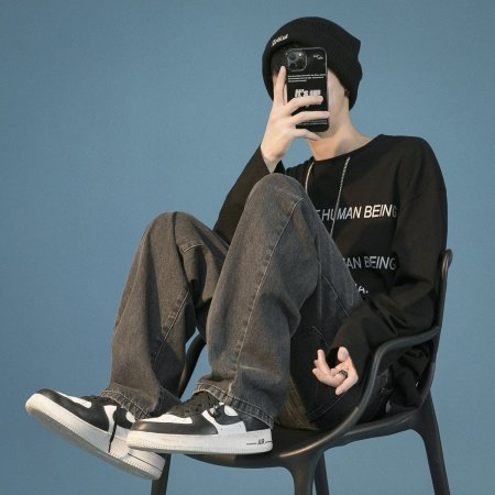 2024 весна-осень новые мужские джинсы фото