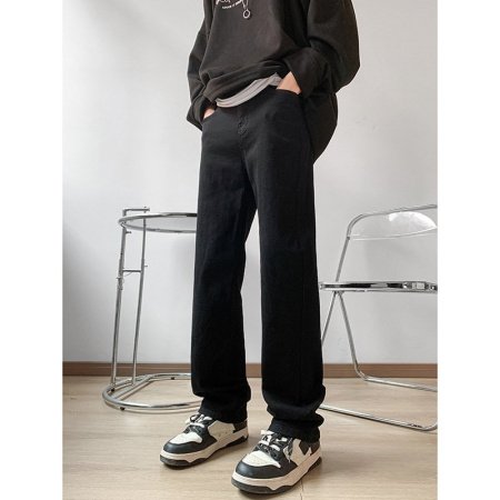 Мужские джинсы водяно-серого цвета изображение