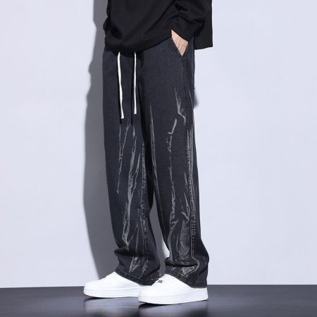 Мужские джинсы черного цвета фото