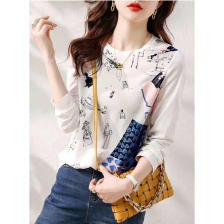 Базовая футболка с длинным рукавом фотография