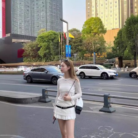 Miumiu Топ с длинным рукавом из шелка фото