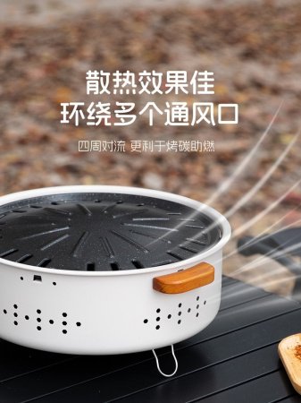 Набор для барбекю и чаепития вне помещения изображение