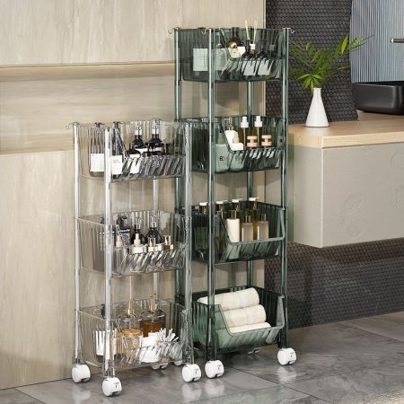 Многоуровневая полка для ванной комнаты фото