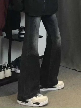 Мужские джинсы в стиле ретро фото