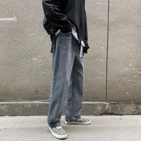 Джинсы мужские прямого кроя изображение