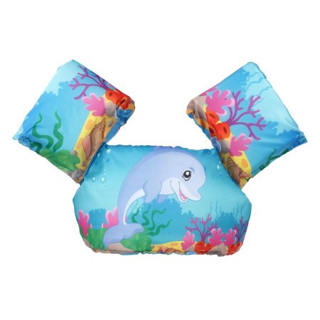 Детский спасательный жилет с пенопластовыми рукавами фото