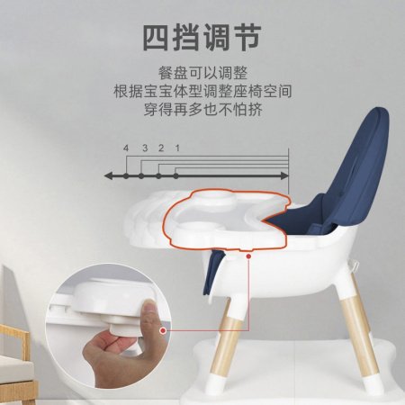 Детский стульчик для кормления 2 в 1 фотография