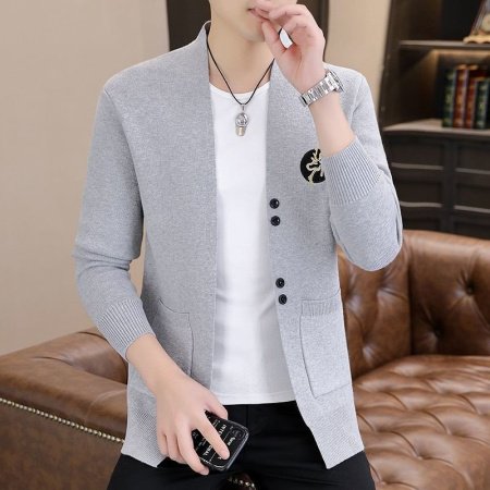 Мужская кардиган с вышивкой фотография