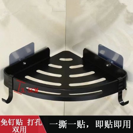 Угловая полка для ванной комнаты фотография