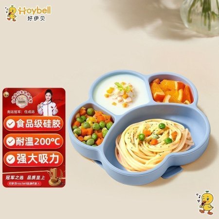 Силиконовый детский набор для кормления изображение