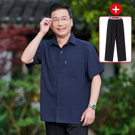 Летняя рубашка для мужчин 2024 изображение