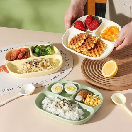 Керамическая тарелка для разделения пищи изображение